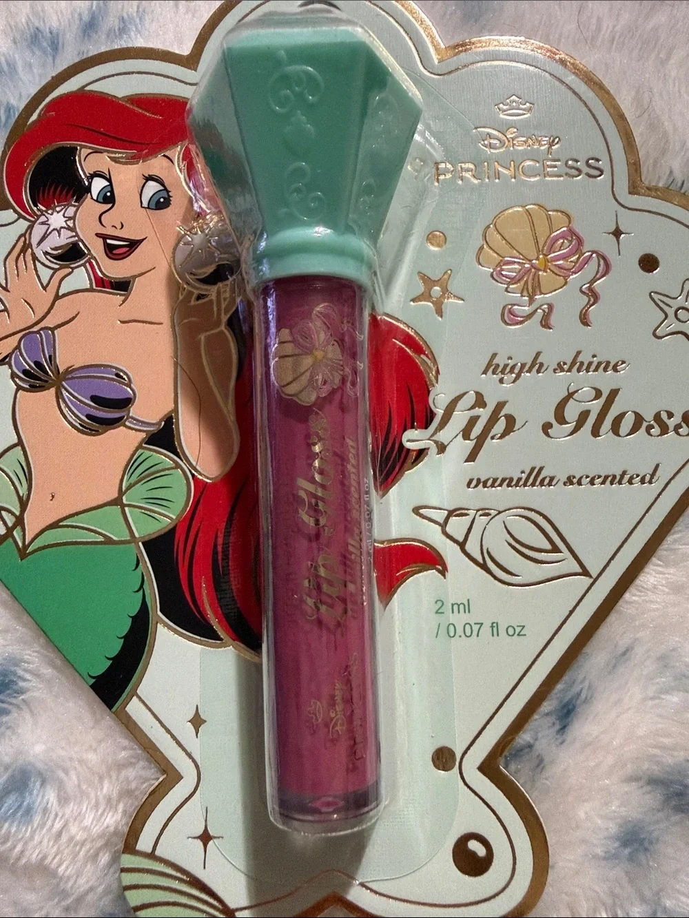 $3/$15 🌸 Disney Ariel Lip Gloss - Vanilla Scented